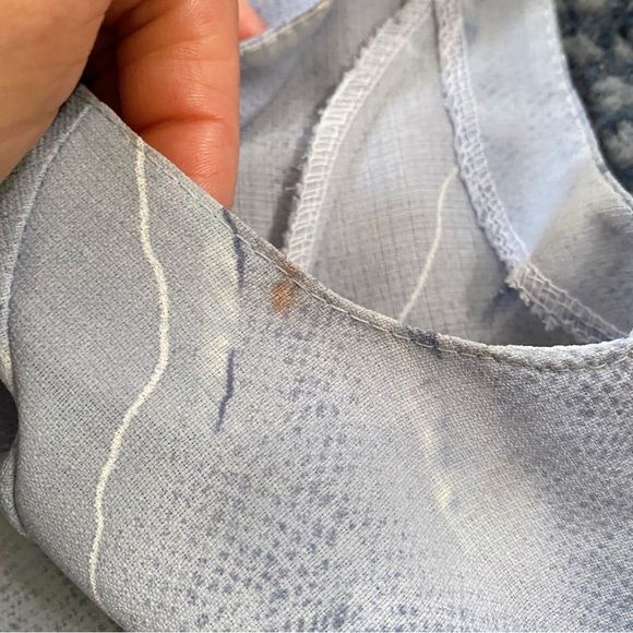 🐚 ELEGANT BLUE COCKTAIL DRESS! - Picture 8 of 9